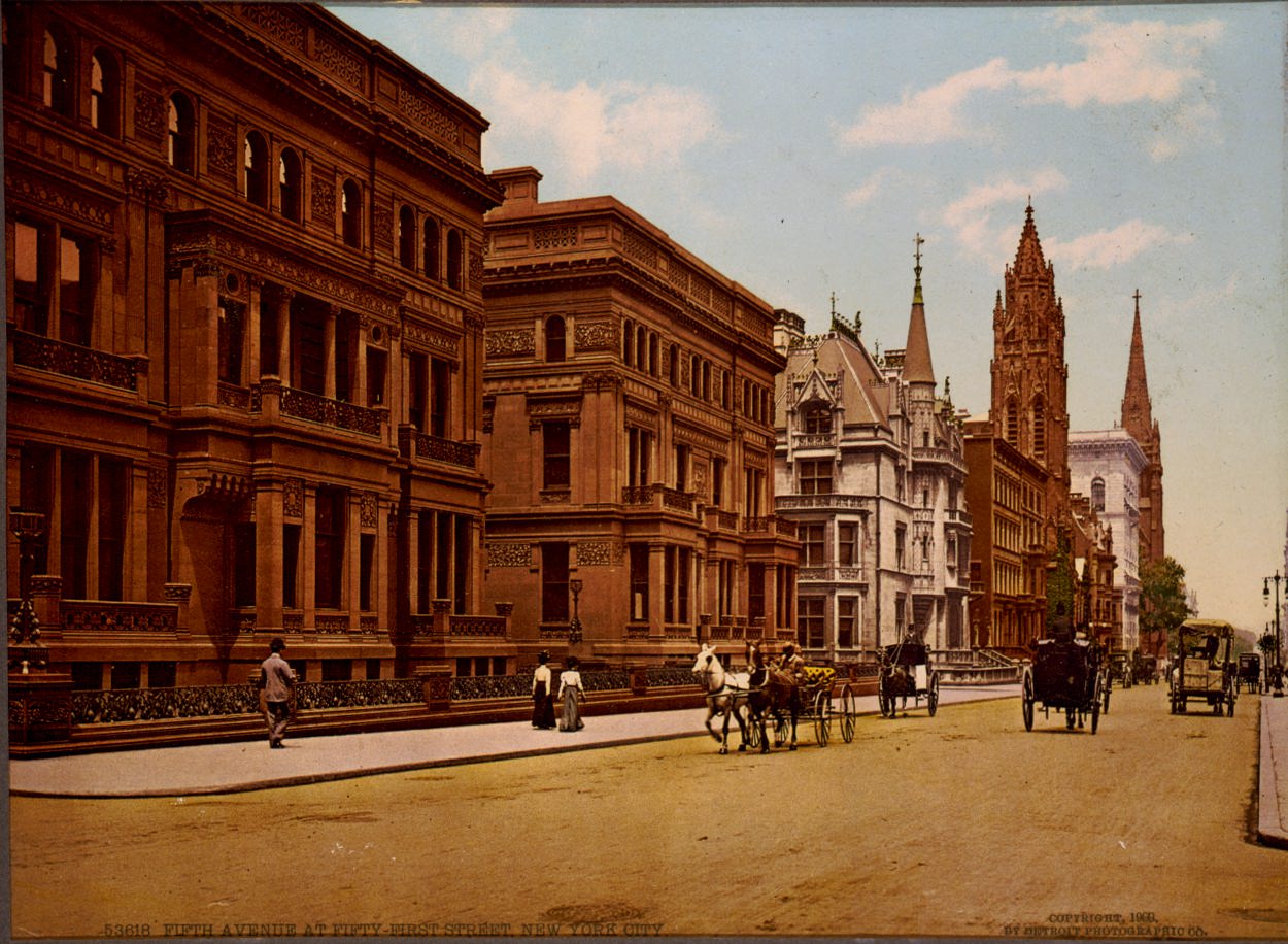 #19 Fifth Avenue and 51st Street, 1900