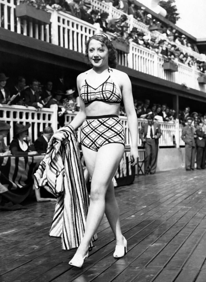#27 Swimsuit fashion in Paris, France,1930