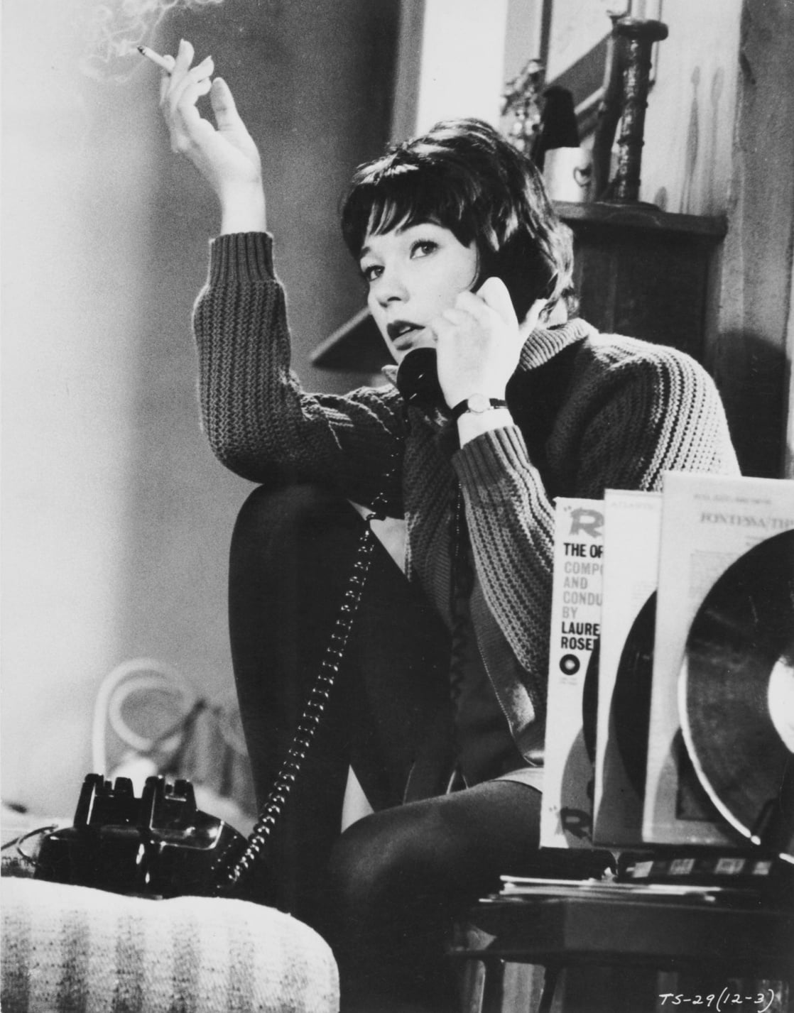 #15 Shirley Mclaine, on the telephone, 1962