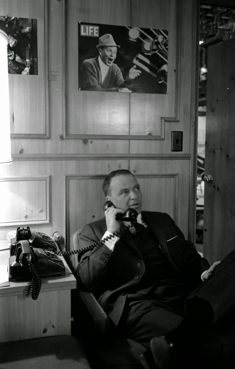 #27 Frank Sinatra on the telephone, 1965
