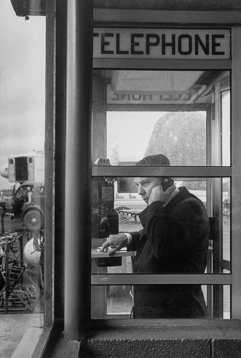 #34 Jimmy Hoffa on the telephone, 1958