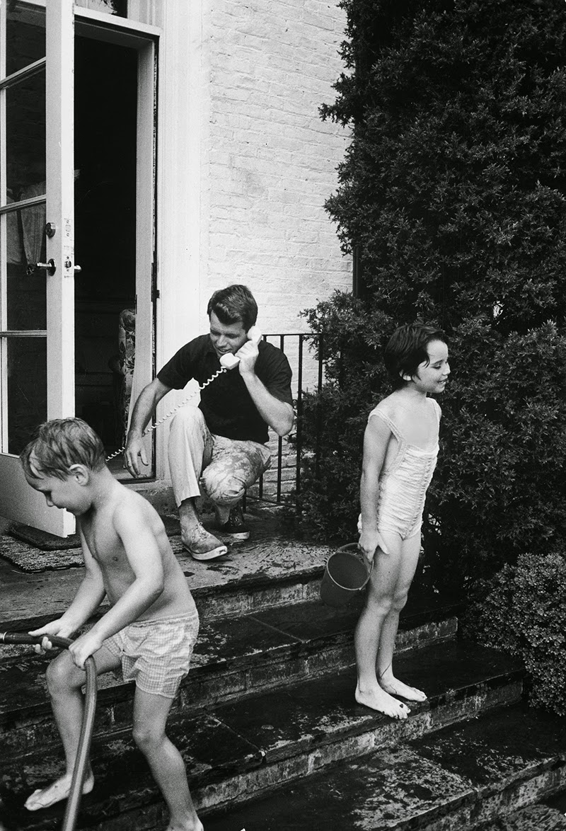 #38 Robert F. Kennedy on the telephone, 1957