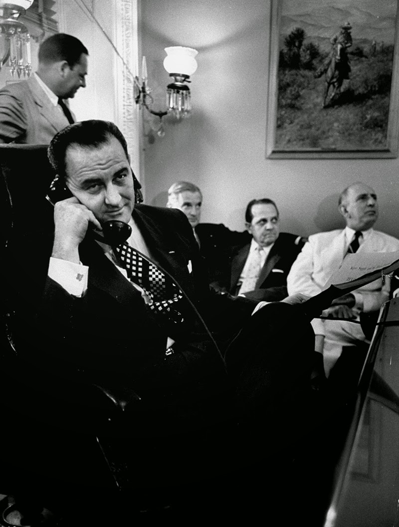 #40 Lyndon Johnson on the telephone, 1953