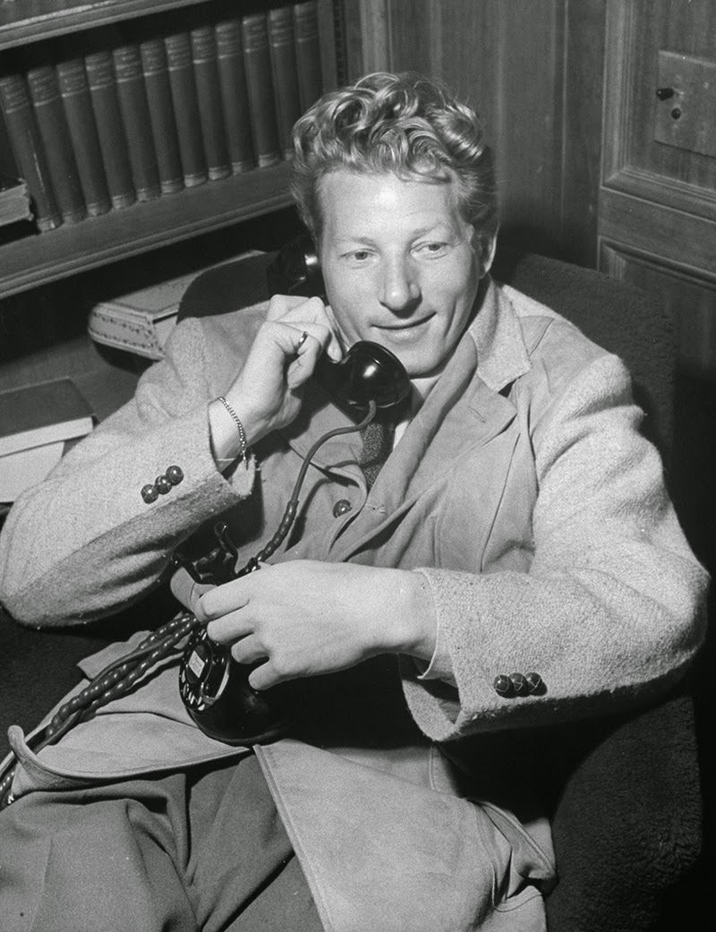 #47 Danny Kaye on the telephone, 1945