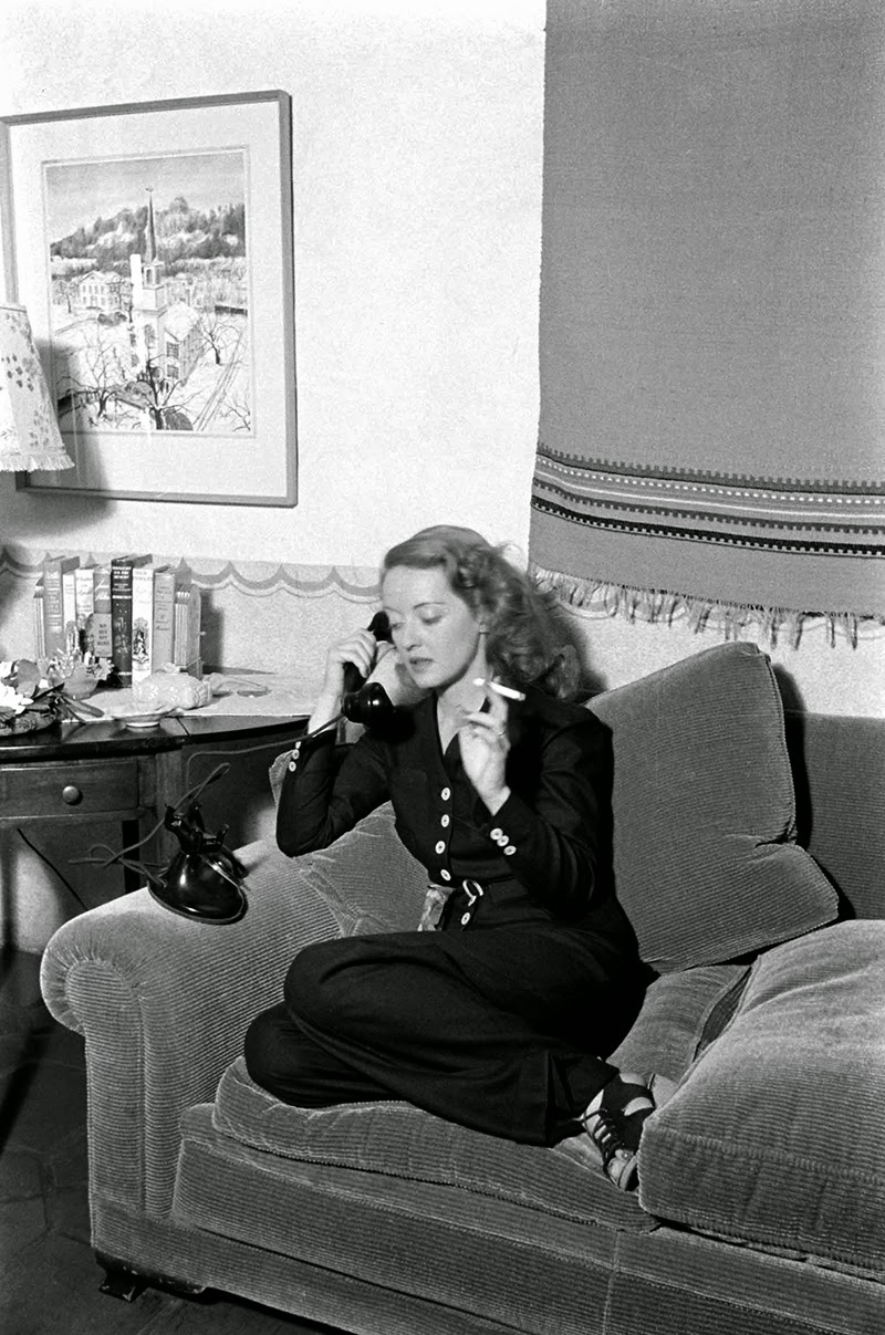 #8 Bette Davis on the telephone, 1938
