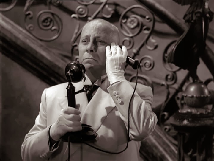 #3 Erich von Stroheim, on the telephone, 1950
