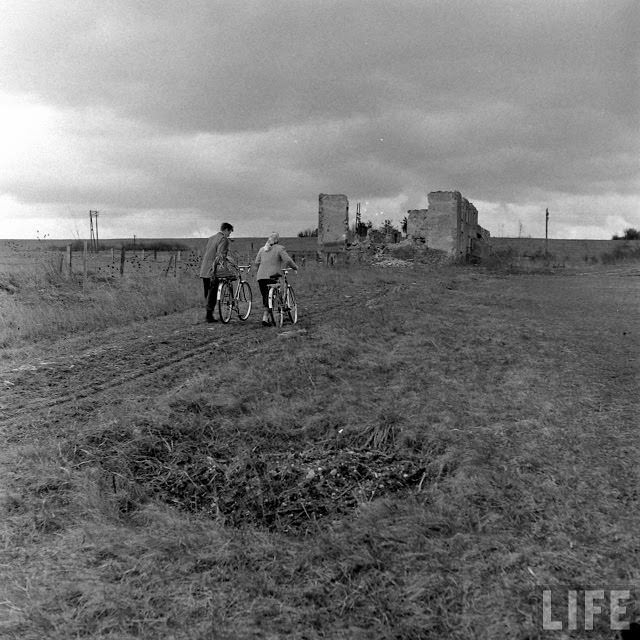 50+ Photos That Capture Honeymoon Of A Couple On Battlefields of WWII WWII