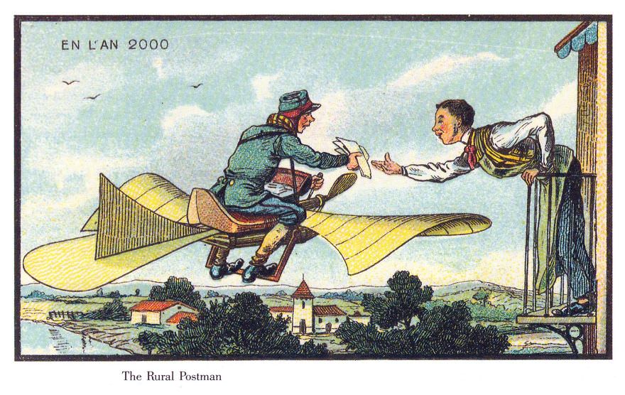#12 Flying postman.