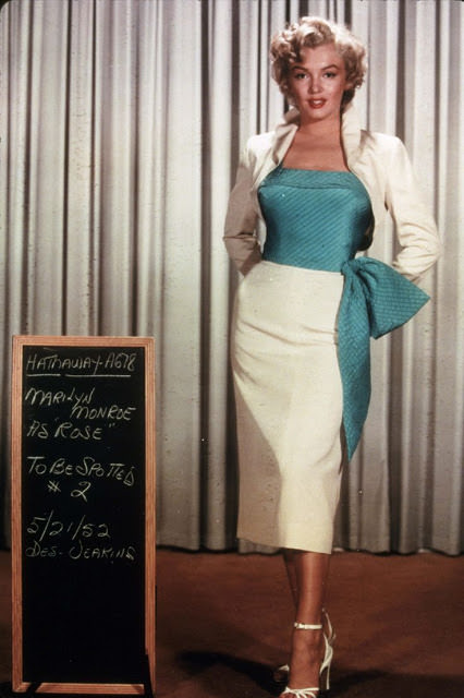 #14 Marilyn Monroe Wardrobe Tests for ‘Niagara’ in 1952