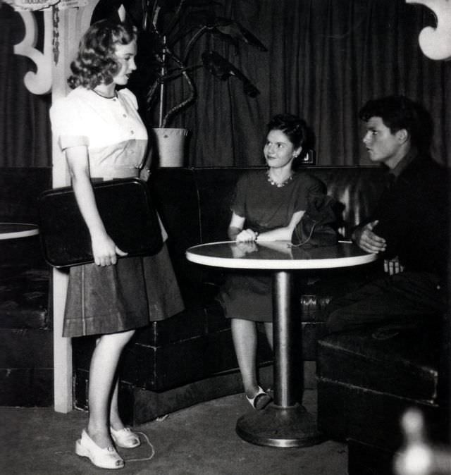 #21 Marilyn Monroe in a movie ‘Dangerous years’, 1947