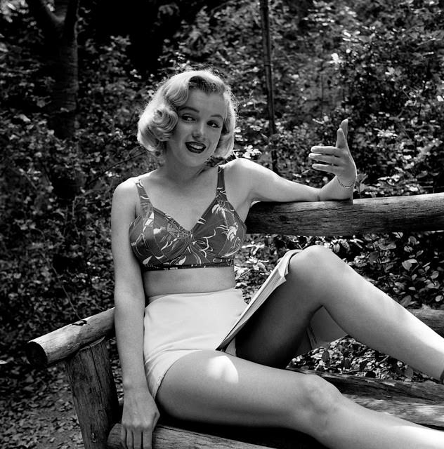 #34 Marilyn Monroe in Griffith Park, Los Angeles in 1950