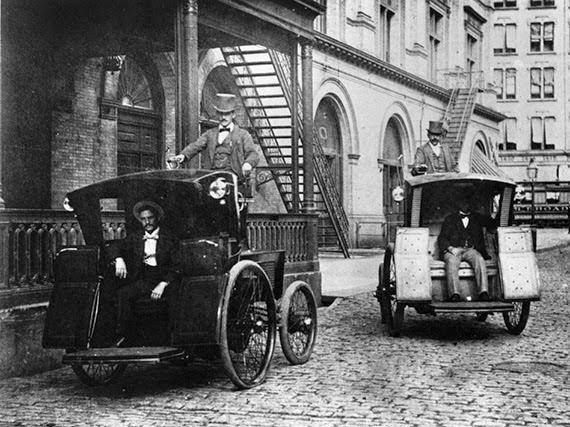 #22 First Electric Taxis, 1896