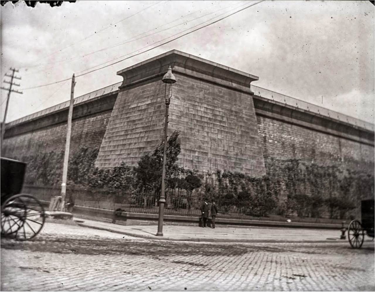 #43 The Croton Aqueduct Distributing Reservoir, 40th Street and 5th Avenue, 1891