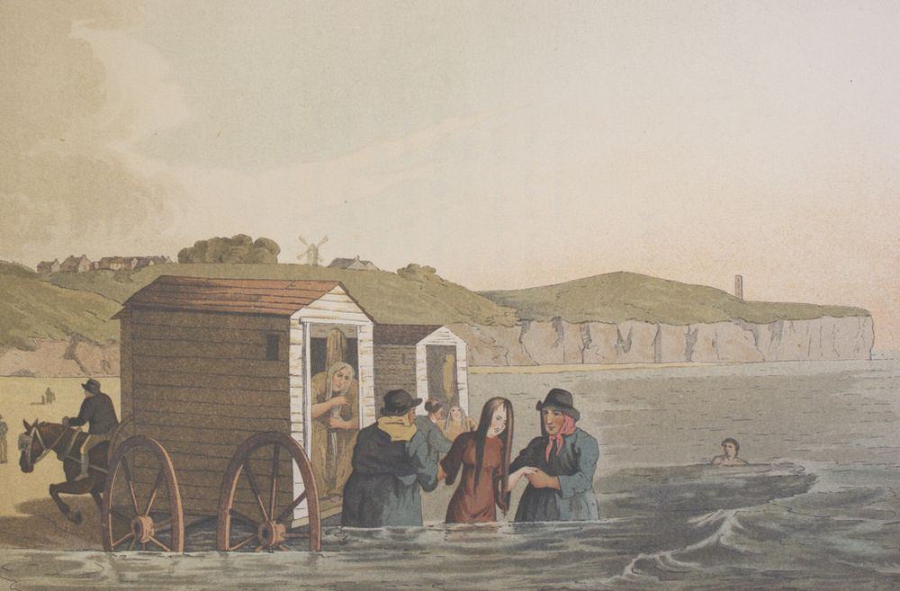 Going Swimming On Wheels: 50+ Historic Photos Of Bathing Machines From Victorian Era Inventions
