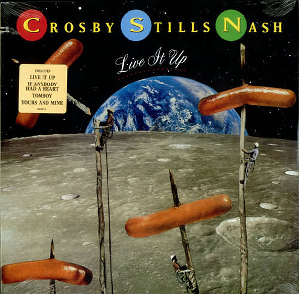 #11 Crosby Stills. Nash live it up, 1990