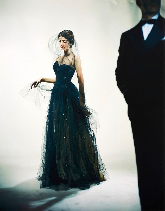 #13 Carmen Dell’ Orefice in tulle gown by Jay Thorpe, 1946.