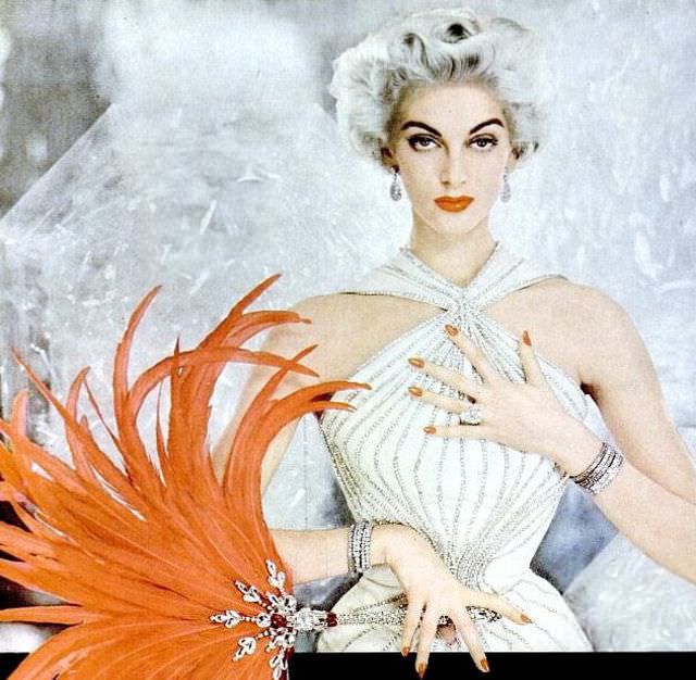 #36 Carmen in Revlon ad, 1954