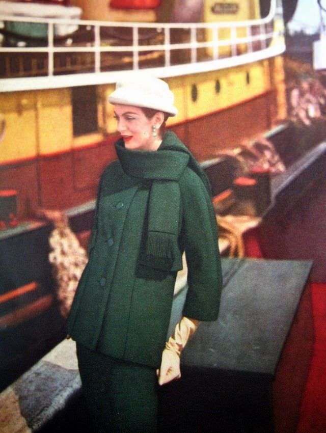 #54 Carmen in suit by Monte-Santo and Pruzan, 1958.