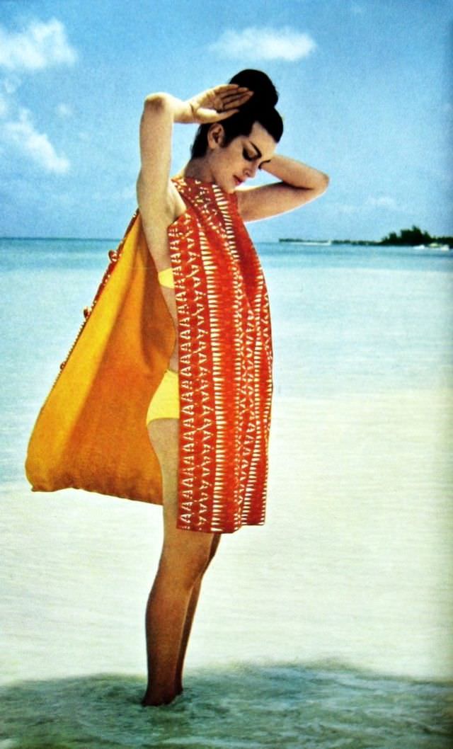 #64 Carmen in swimwear by Adejo of Cote D’Azur, 1959.
