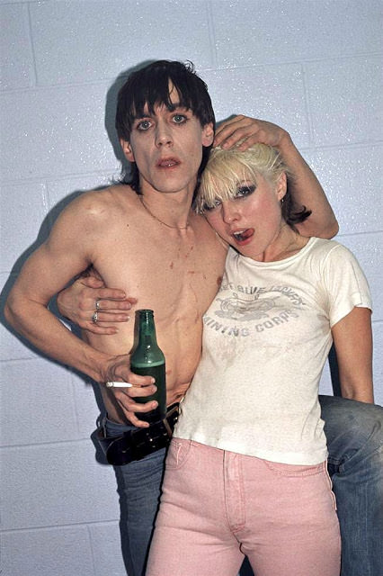 #14 Iggy Pop and Debbie Harry, Toronto, 1977