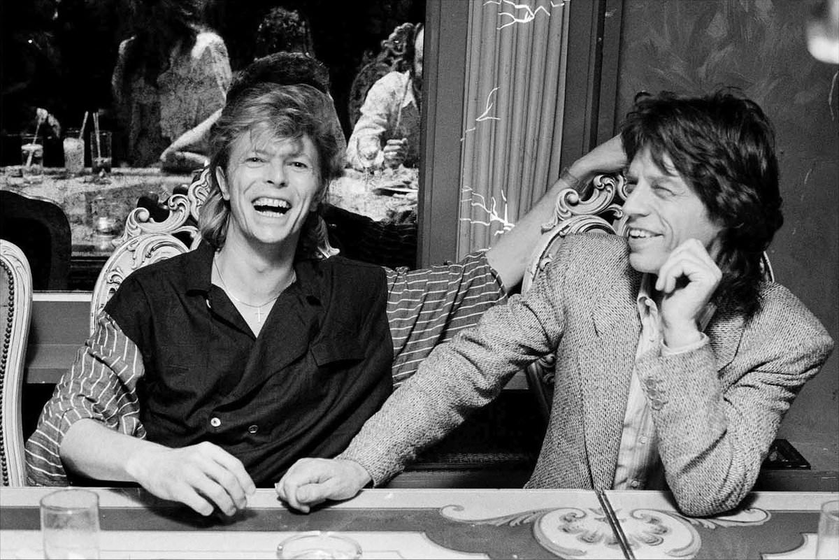 #49 David Bowie & Mick Jagger