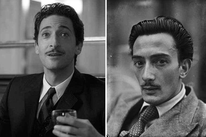 #13 Adrien Brody As Salvador Dali In Midnight In Paris (2011)