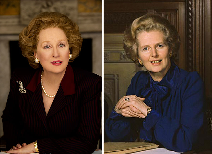 #14 Meryl Streep as Margaret Thatcher in The Iron Lady (2011)