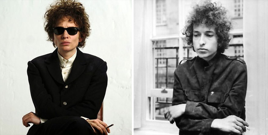 #22 Cate Blanchett as Bob Dylan in I’m Not There (2007)