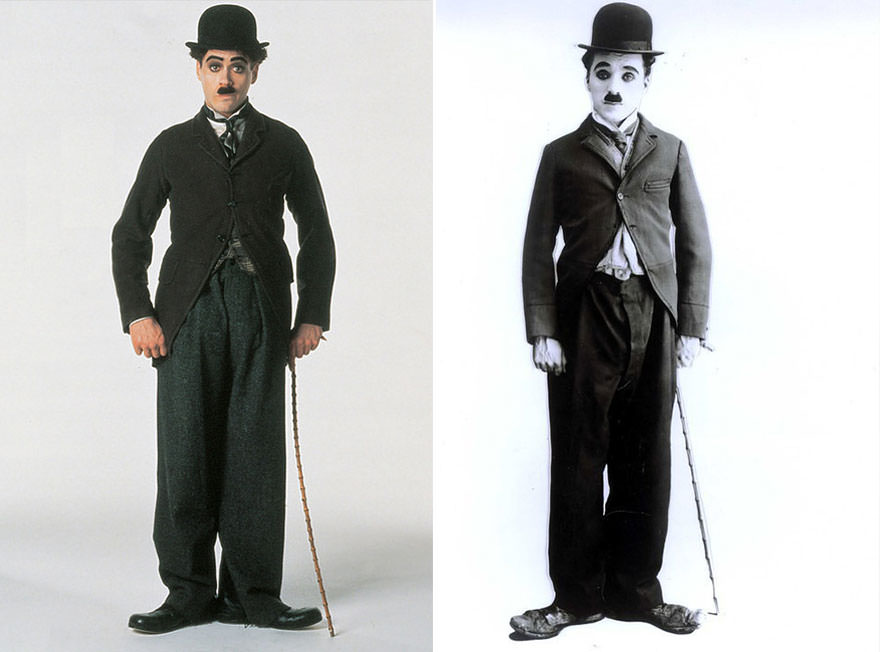 #5 Robert Downey Jr. as Charlie Chaplin in Chaplin (1992)