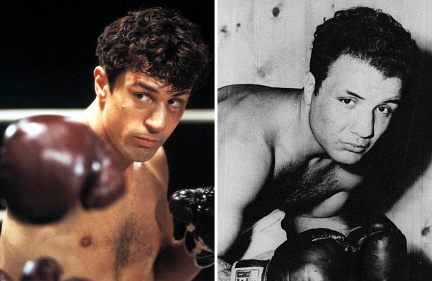 #63 Robert De Niro as Jake Lamotta in Raging Bull (1980)