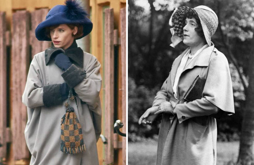 #68 Eddie Redmayne as Lili Elbe in The Danish Girl (2015)