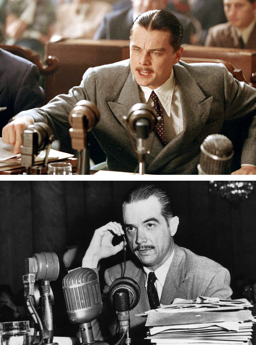 #71 Leonardo Dicaprio as Tycoon Howard Hughes in The Aviator (2004)
