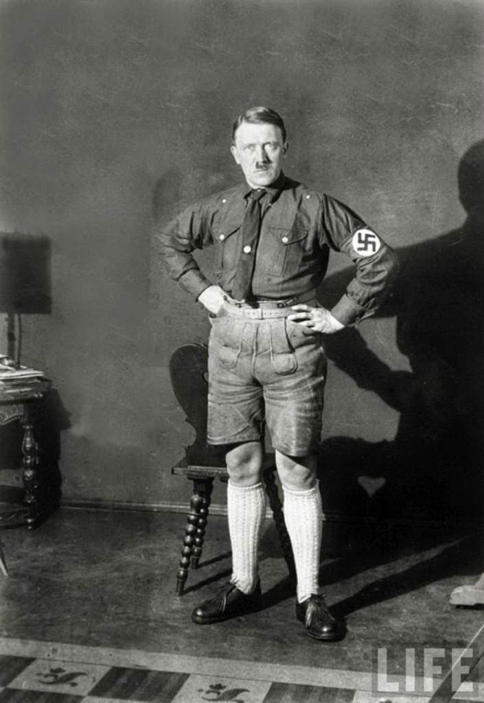 #41 Hitler in shorts, 1924