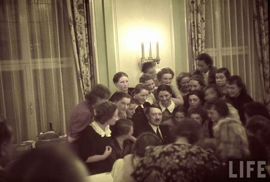 #34 With Austrian fans, 1939