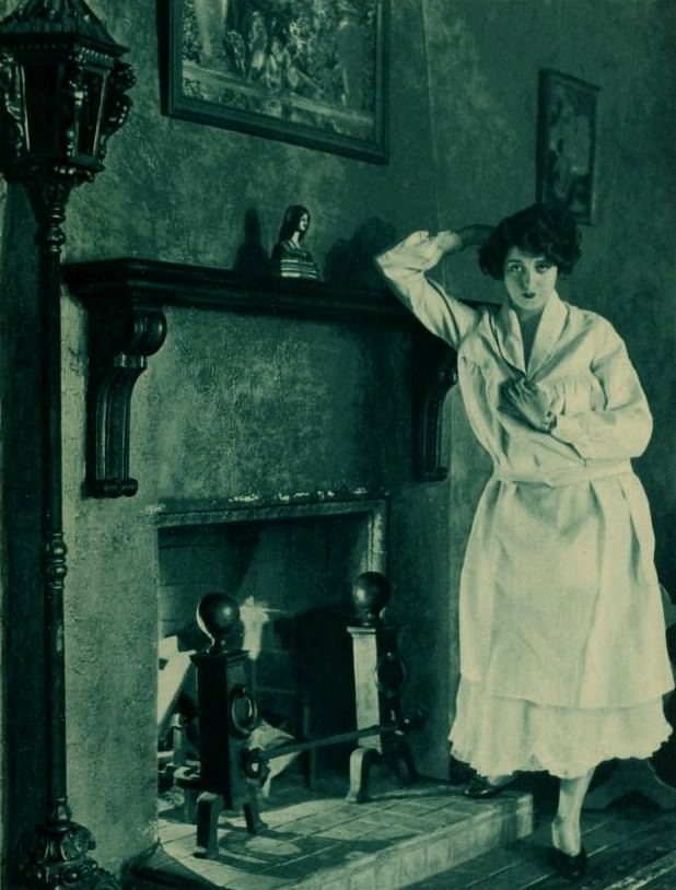#29 In her Whitley Heights home, 1924