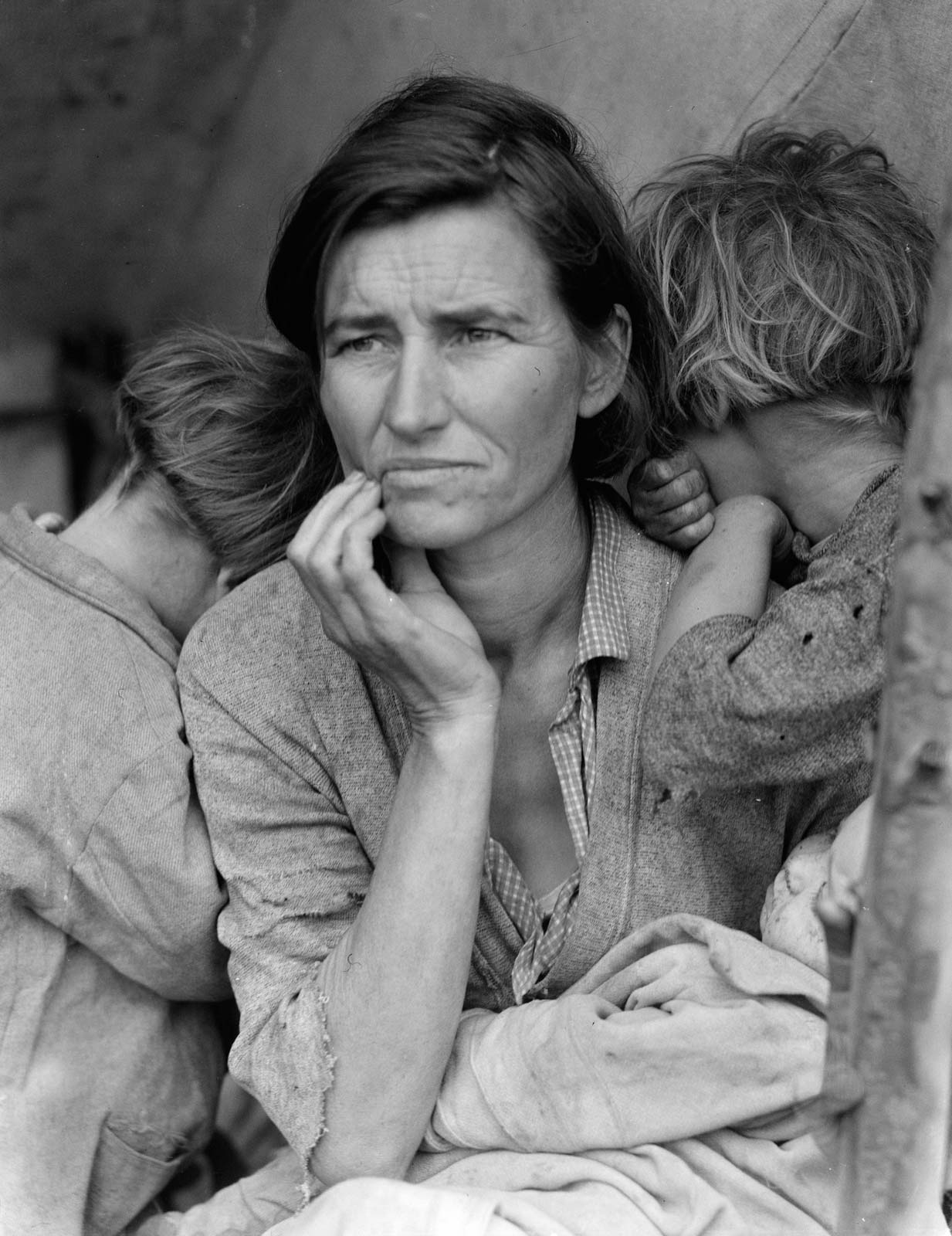 #1 Migrant Mother, Nipomo, California, 1936