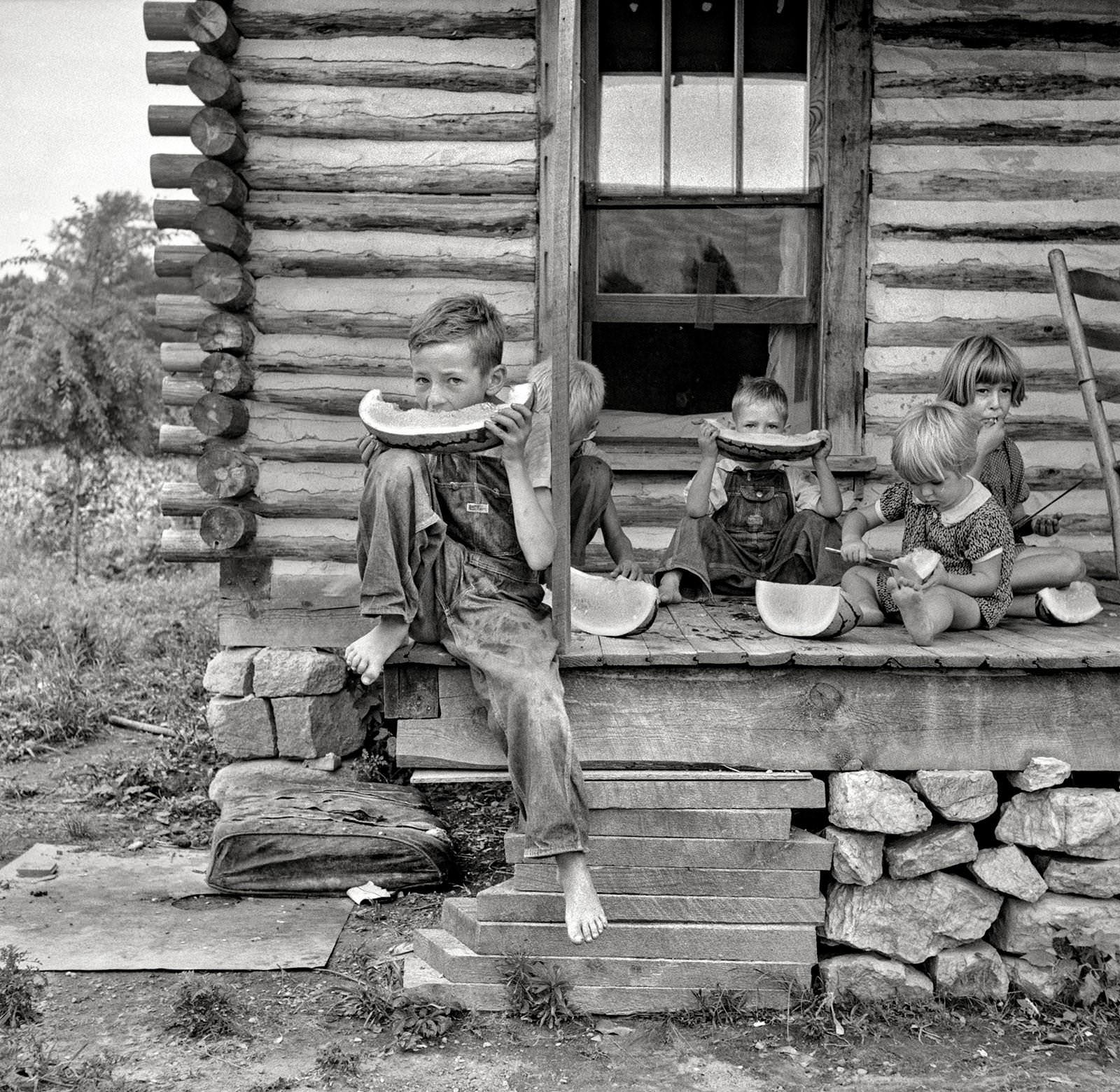 #54 Millworker’s house six miles north of Roxboro, 1939