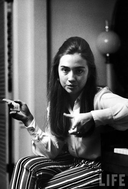 #49 21-year-old Hillary Rodham, photographed for LIFE magazine