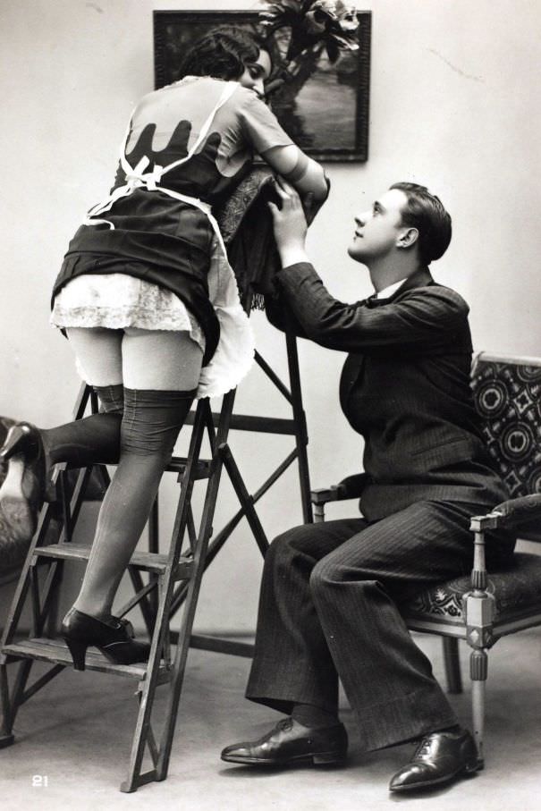 #31 Vintage Sensual Maids: 50+ Provocative Photos Of Naughty Flappers From The 1920s #31 Fashion & Culture