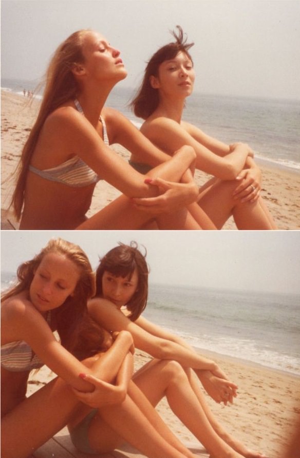 #24 Jerry Hall with Adelle Lutz, 1974