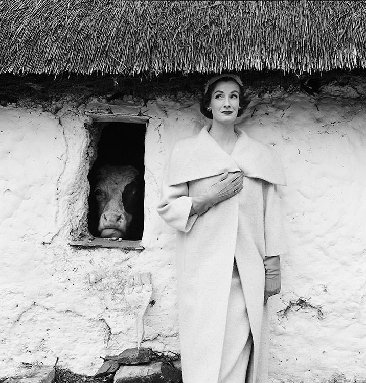 #44 Wenda Parkinson photographed for Vogue, 1954