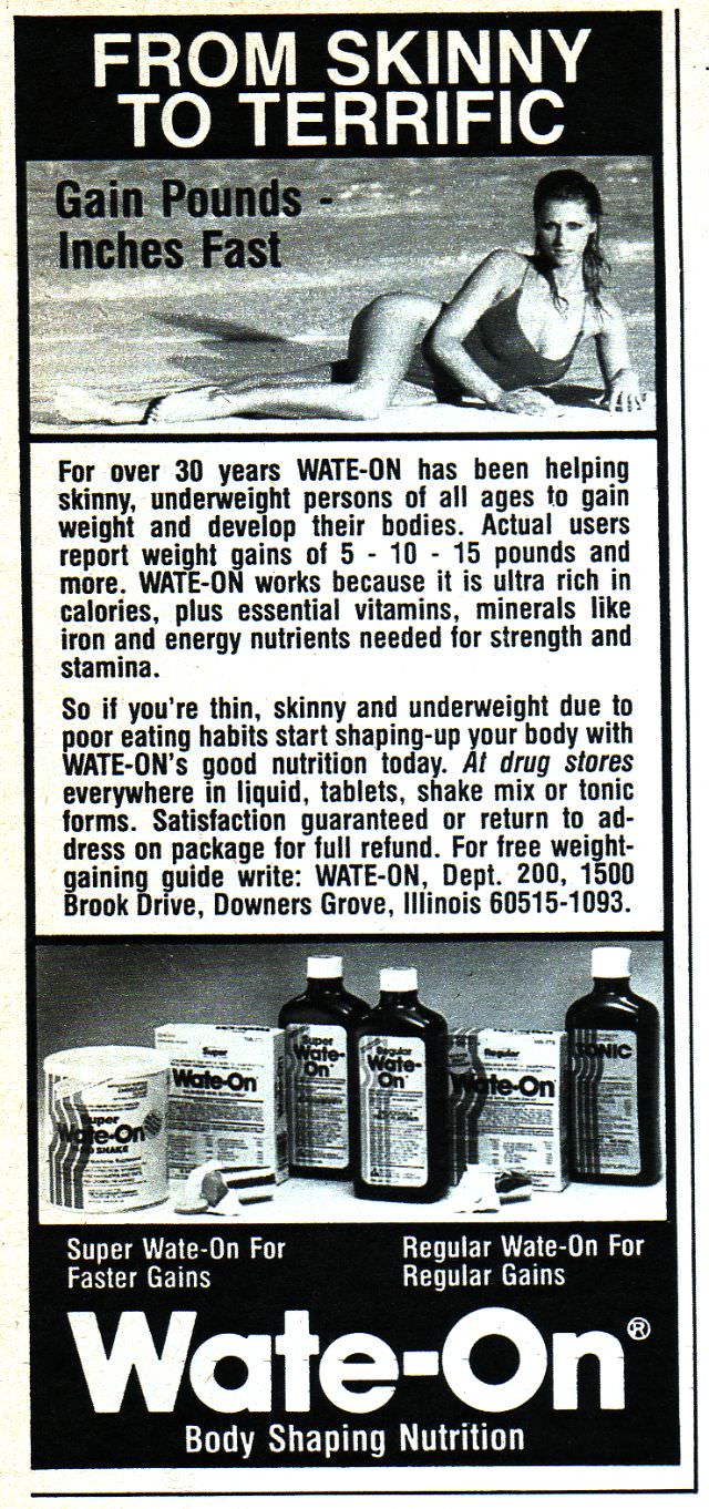 50+ Hilarious Vintage Ads Promoting Weight Gain For Women For Ridiculous Reasons Vintage Ads