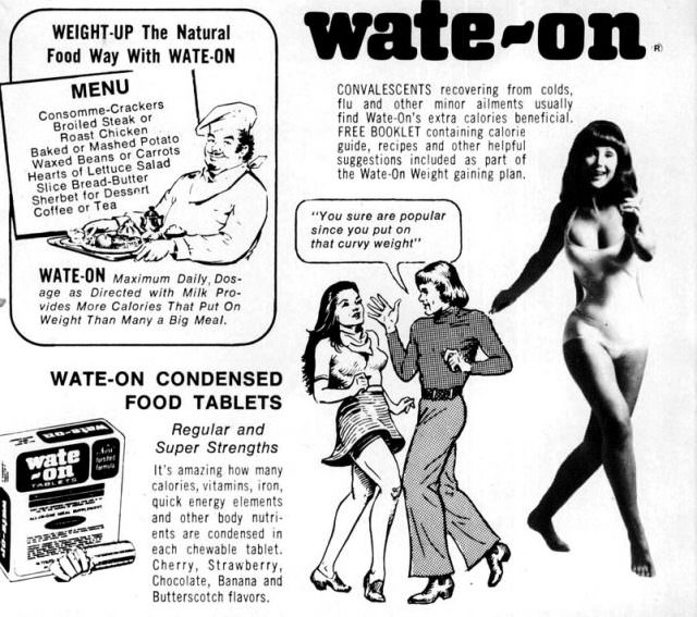 50+ Hilarious Vintage Ads Promoting Weight Gain For Women For Ridiculous Reasons Vintage Ads