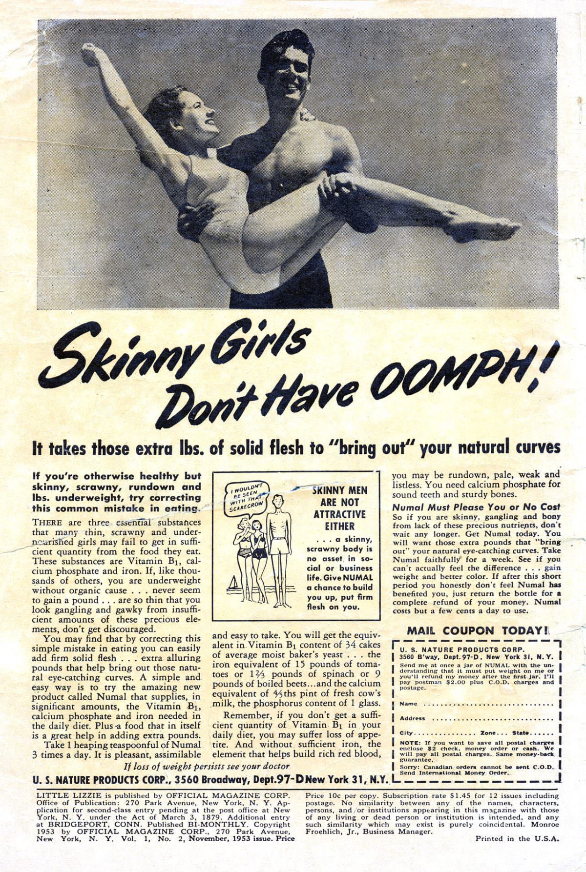 50+ Hilarious Vintage Ads Promoting Weight Gain For Women For Ridiculous Reasons Vintage Ads