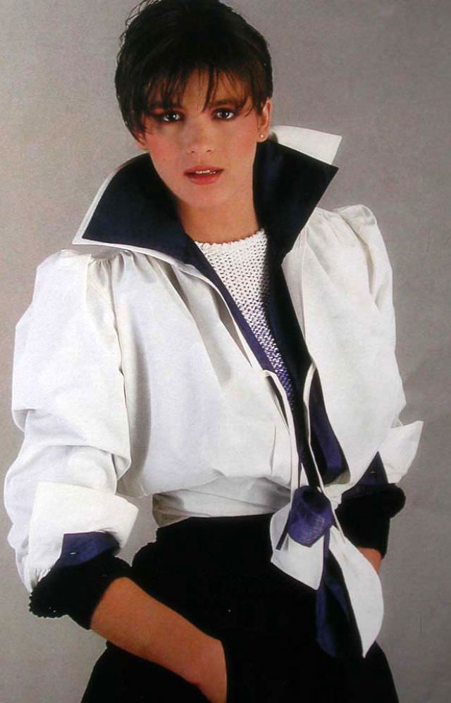 Gia Carangi photographed by Andrea Blanch for Harper’s Bazaar, Italia, April 1982