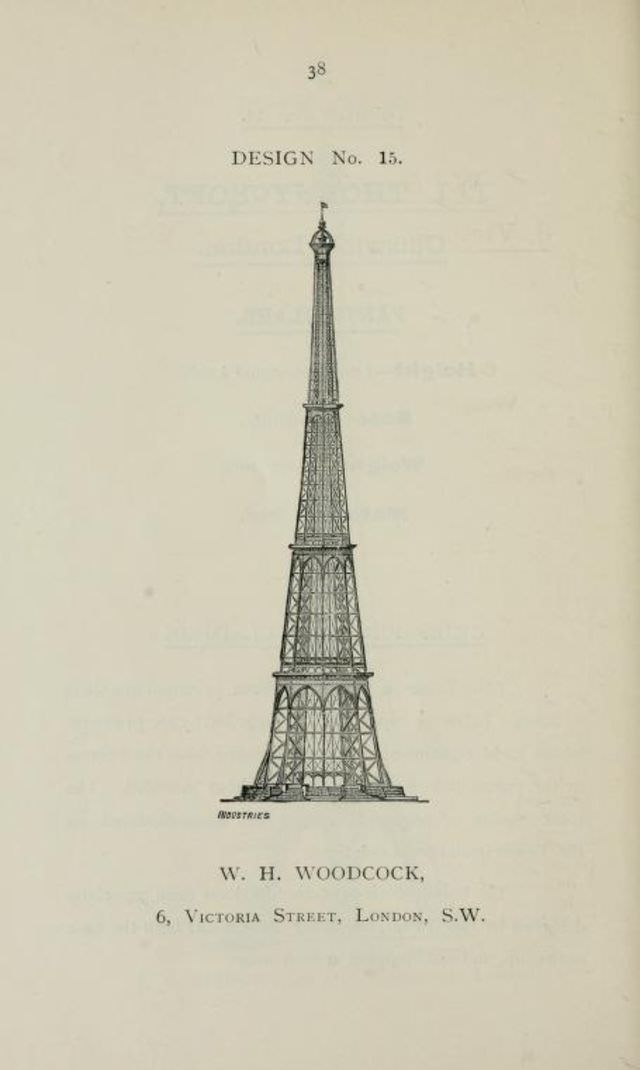 50+ Competitive Designs Submitted For The Construction Of Great Tower For London In 1890 Inventions