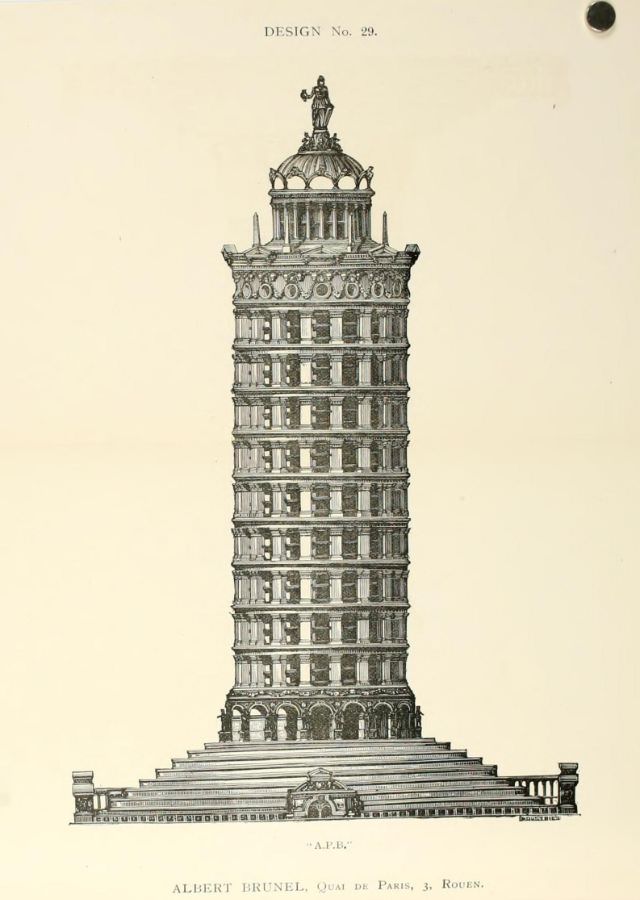50+ Competitive Designs Submitted For The Construction Of Great Tower For London In 1890 Inventions