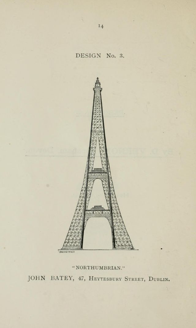 #4  50+ Competitive Designs Submitted For The Construction Of Great Tower For London In 1890 #4 Inventions