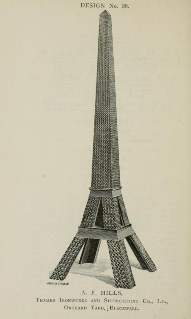 50+ Competitive Designs Submitted For The Construction Of Great Tower For London In 1890 Inventions