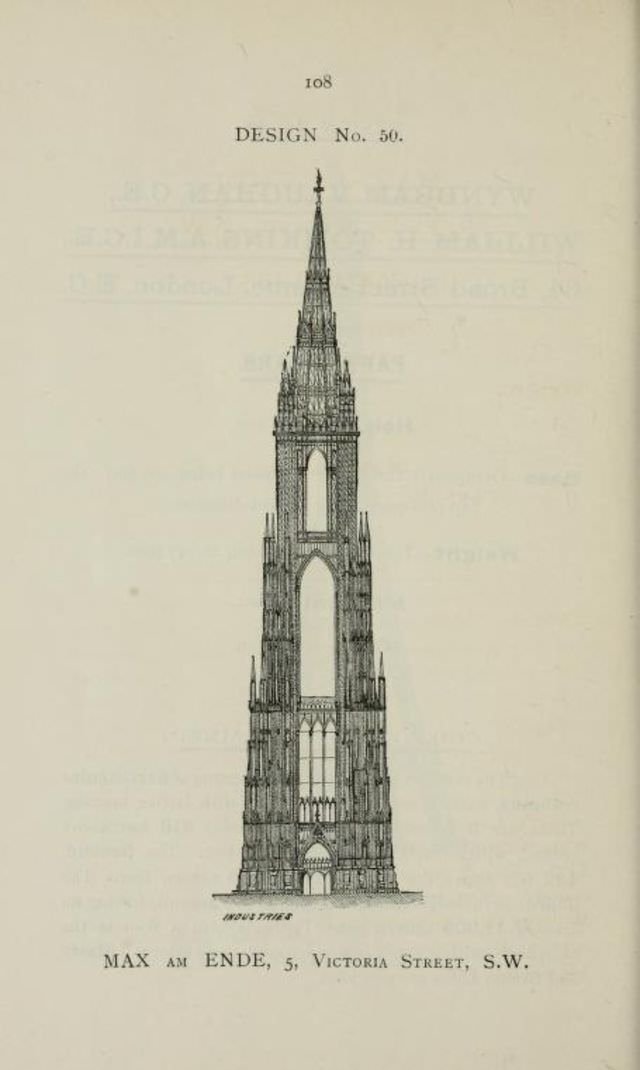 50+ Competitive Designs Submitted For The Construction Of Great Tower For London In 1890 Inventions